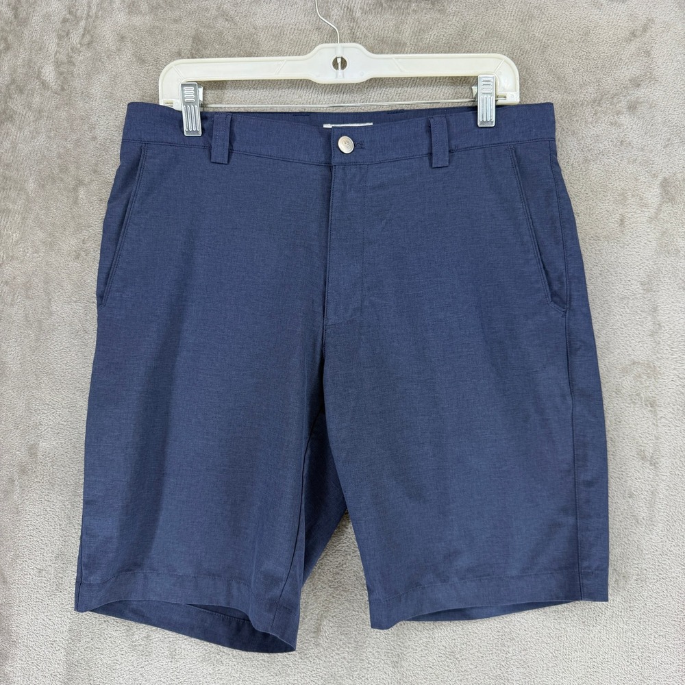 Peter Millar Shorts Mens 32 MS20EP01 Navy Stretch Performance Golf EUC